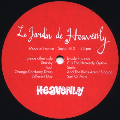 Music Reissues Weekly: Heavenly - Le Jardin de Heavenly - UK